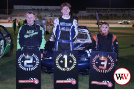 ~ Junior Sedans - New Stars ~ 1st Darcy Dannatt, 2nd Noah Basten, 3rd: Chase Davey