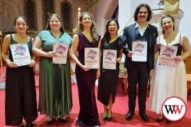 The six finalists, Breanna Stuart, Hartley Trusler, Mei Wah Chan, Sidra Nissen, Kate Pengelly and Lily Flynn.