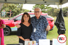 Fred Chatfield and Susie Millard were keen to raise some funds and awareness for Hospice.