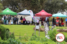 Crowds enjoyed the marquees throughout the day.