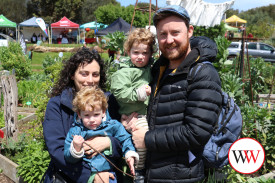 Bernadette, Luca, Danny and Quinn enjoyed a family day out.
