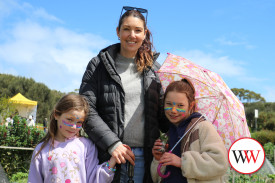 Jackie, Estella and Eleanor were well prepared for all weather conditions.