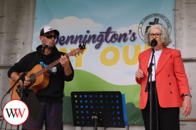 Live music entertained the crowds throughout the day.