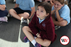 Valerie was happy to sit and listen.