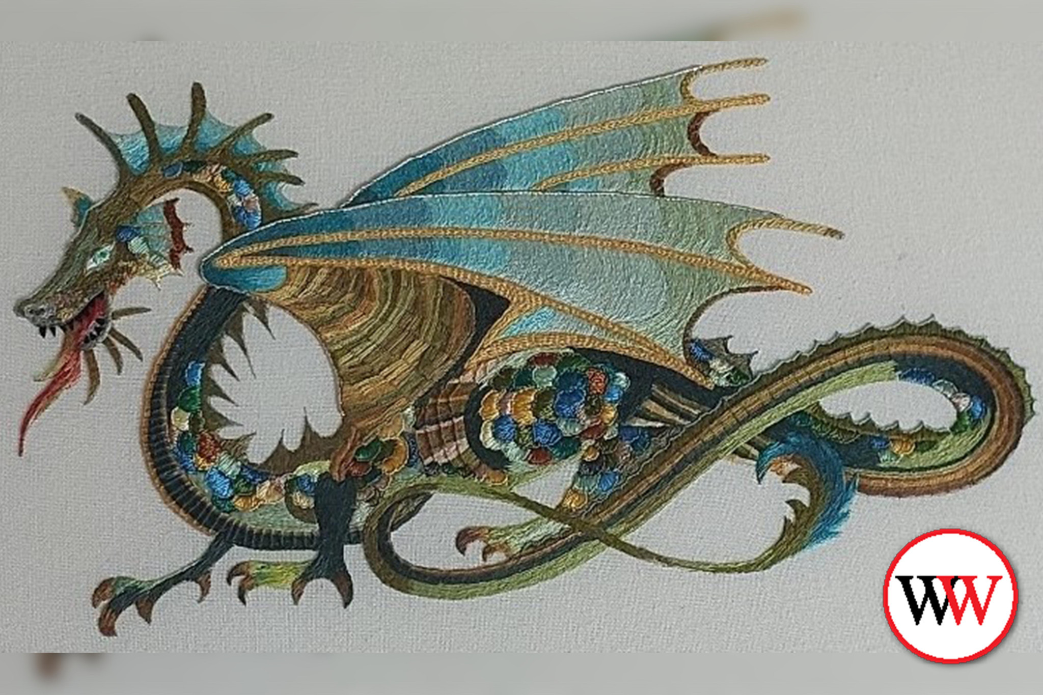 Bev Speirs’ dragon will be among the exhibits.