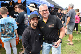Mario Cufone from New Zealand was thrilled to get an autograph from one of his favourite drivers, Rico Abreu, on the weekend.