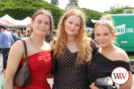 Colbi Grundy, Tayla Curran and Kalsey Williams