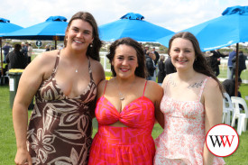 Jess Sandow, Sarah Wall and Jenna Bristow