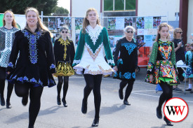 Irish dancing is always a crowd favourite at the Koroit festival.