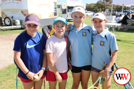 Tennis enthusiasts of all ages enjoyed the chance to compete in Warrnambool, travelling from far and wide.
