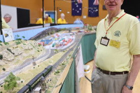 Hugh Williams from the South Australian Railway Models was happy to explain the history behind the ‘Wilkins’ which took club members “a couple of years to complete.”