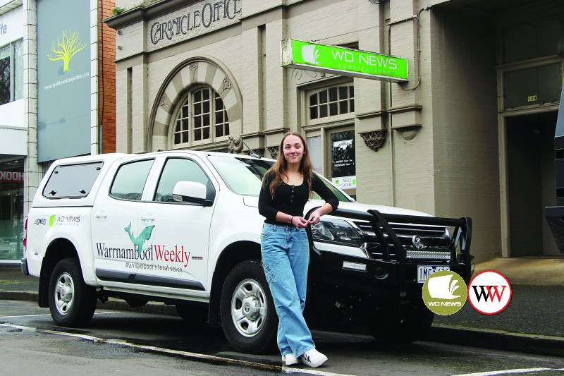 Year 10 student Lily Maskell is undertaking a week of work experience with Western District Newspapers.