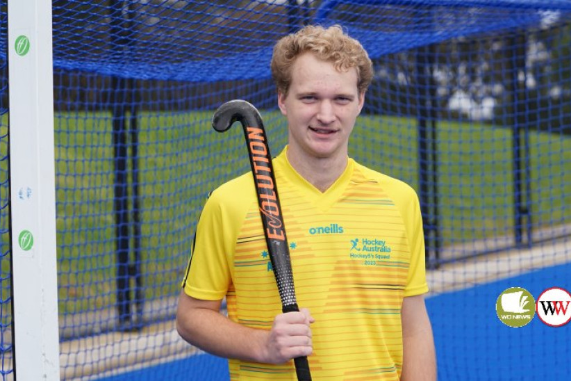 Callum Bridge will represent Australia at hockey’s World Cup qualifying event.