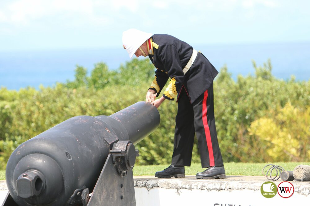 Cannon fired last weekend - feature photo