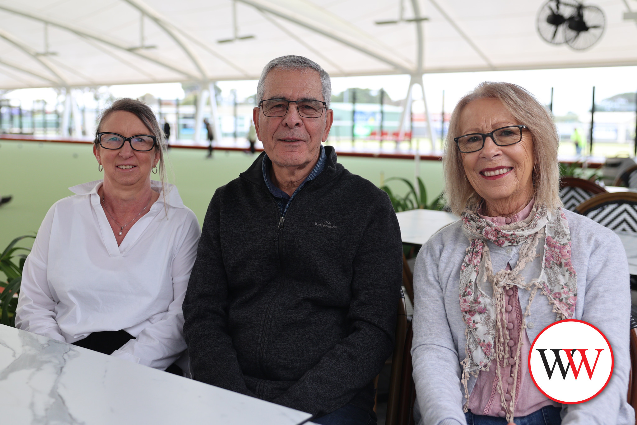 Warrnambool District Country Music Group members Hayley White, Joe Musico and Robyn Gleeson (president) are looking forward to this weekend’s ‘spectacular.’