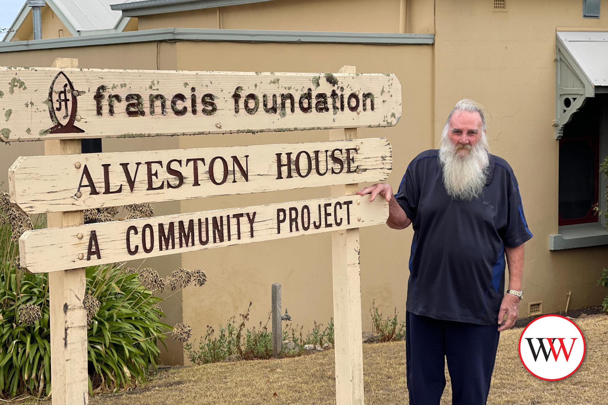 Warrnambool’s Alveston House relies on funds raised at its Op Shop in Port Fairy to continue providing accommodation for the homeless or those at risk of homelessness. Volunteers such as Peter McMahon (pictured) are vital for this service but more are needed to ensure its future.