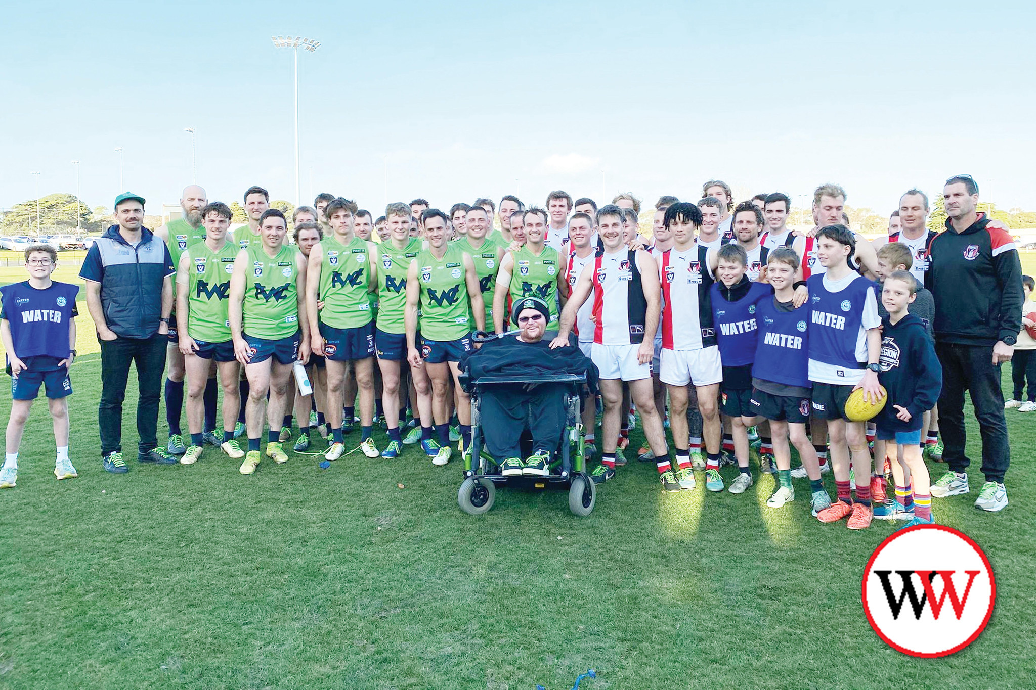 Saints retain Cup amid sea of green - feature photo