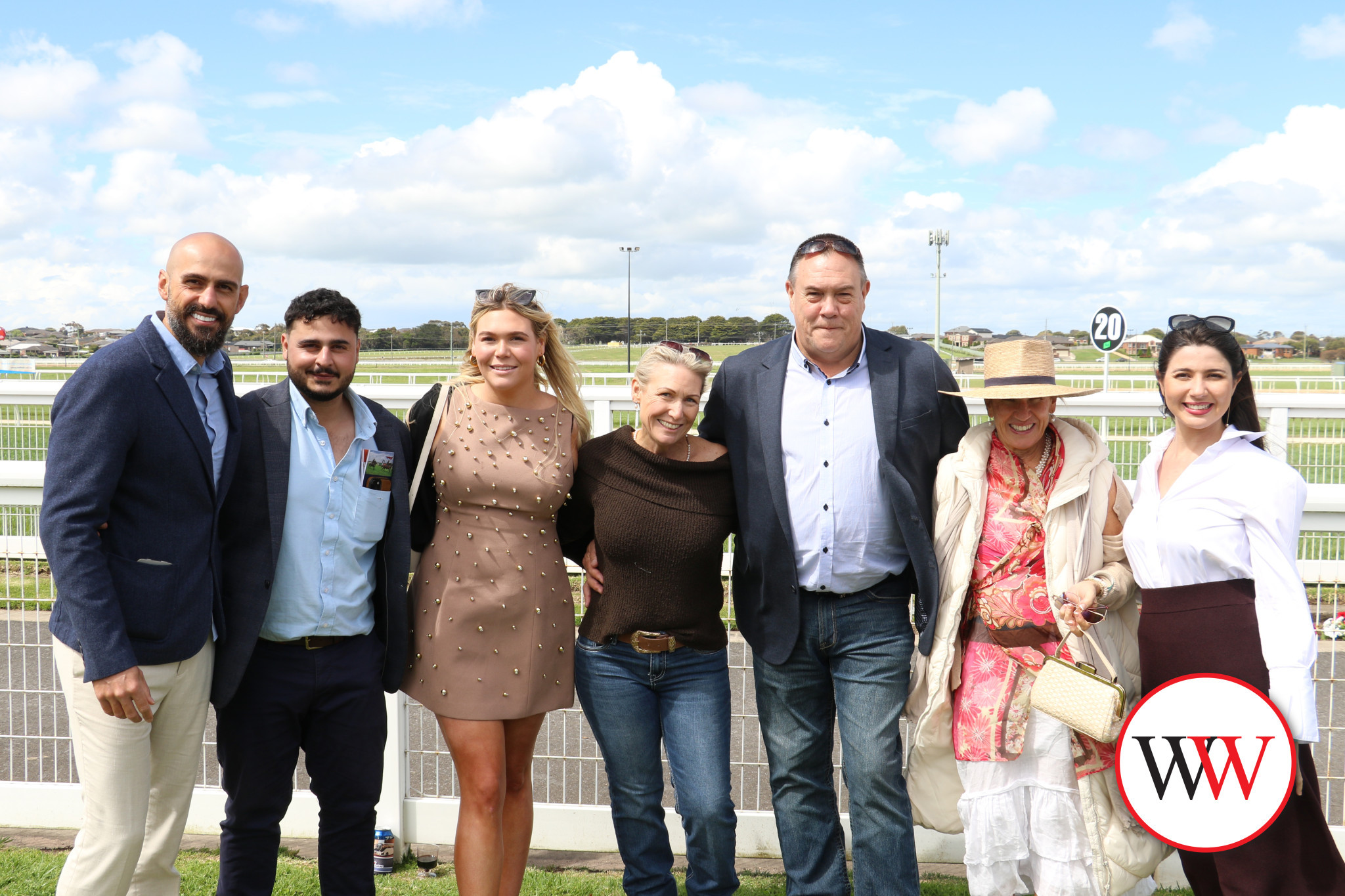 Leo Maldi, Ryan Bajada, Jordan Heanes, Cathy Heanes, Steve Heanes, Laoana Mendes and Rachel Baulch