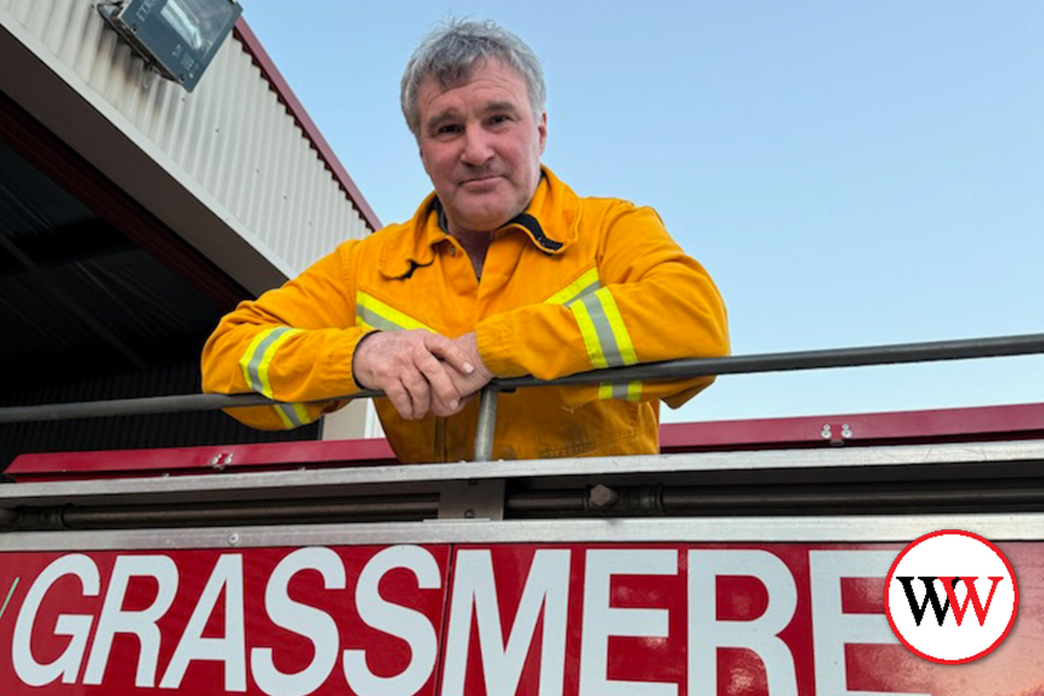 Grassmere CFA captain John Houston (pictured) and fellow brigade member Peter Murphy were the brains behind the iconic ‘The Day The CFA Cried.