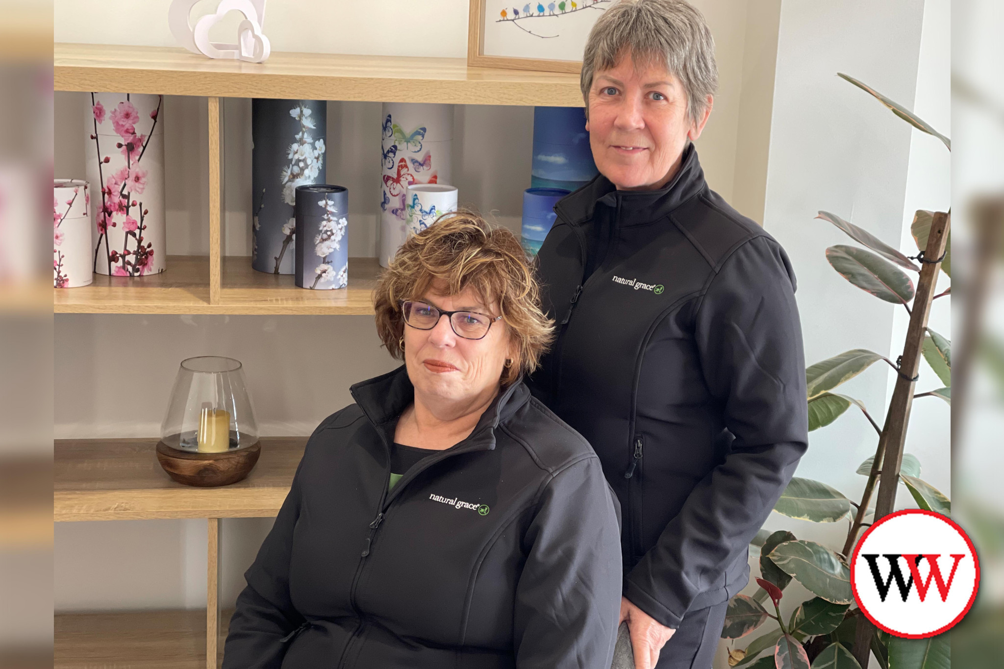 Karen and Fiona at Natural Grace Warrnambool provide a gentle, dignified service.