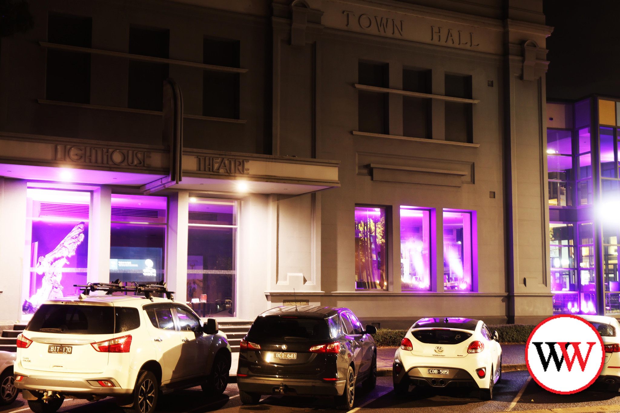 City turns purple - feature photo