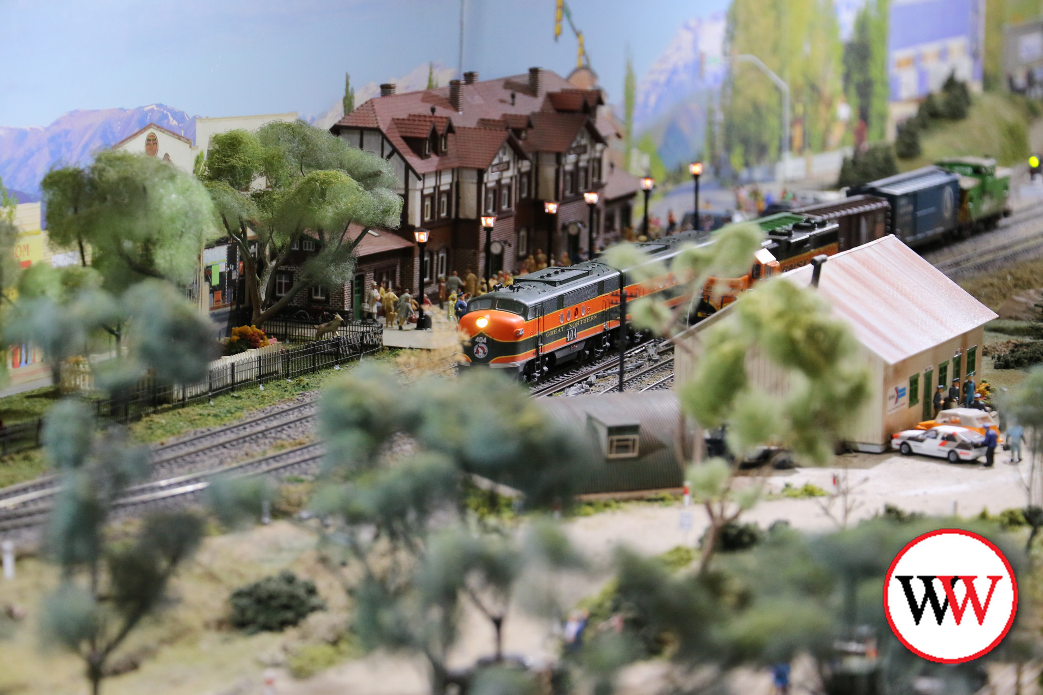 All aboard...model trains a hit with visitors - feature photo