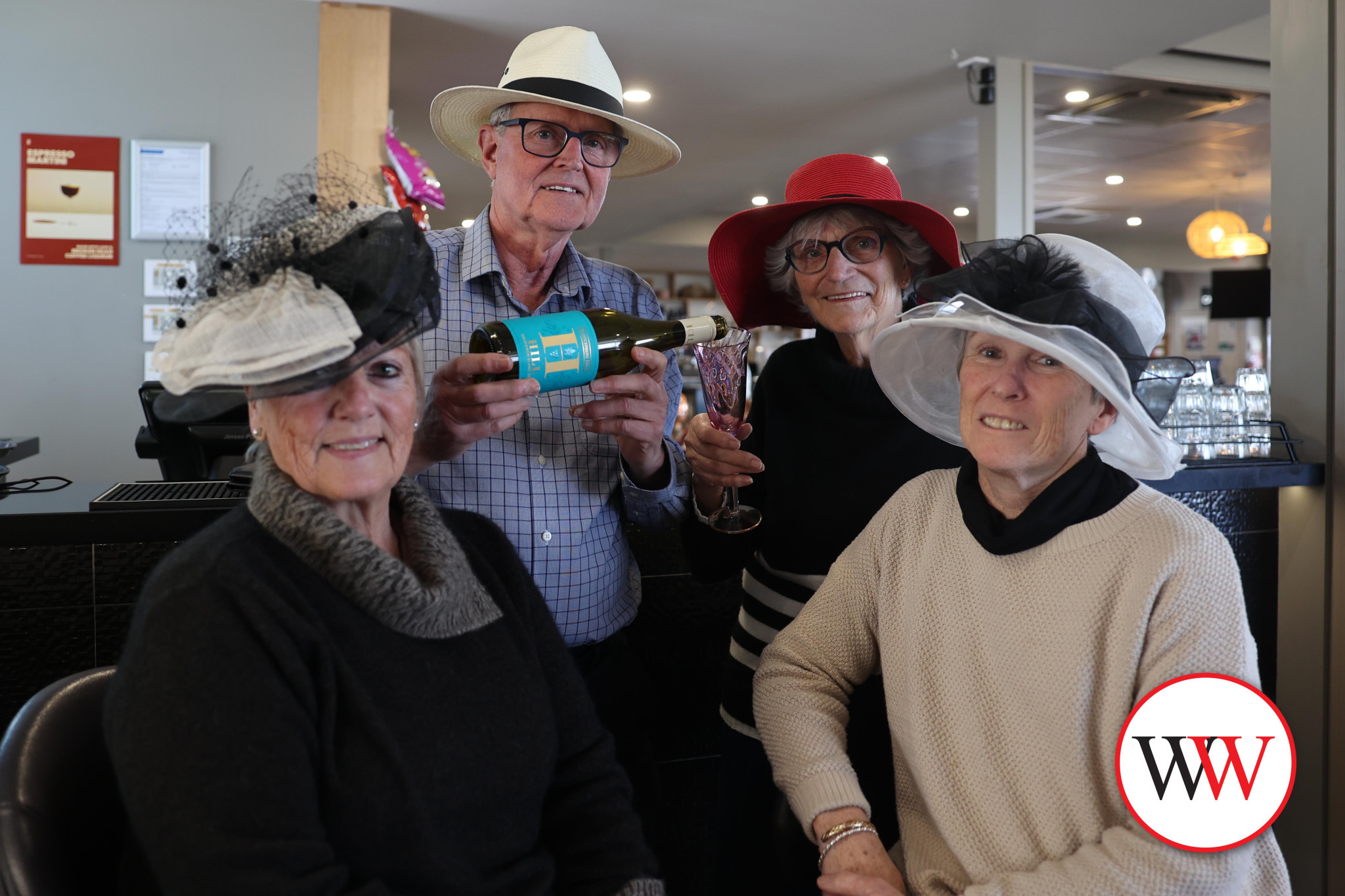Rotary Warrnambool Daybreak members Ian Harper, Cheryl Bellman, Ali Dennis and Janey Preston are looking forward to celebrating Oaks Day next month. The club is hoping the community will get behind its fundraising event and enjoy a fun day out.