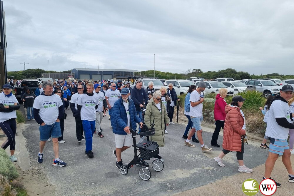 More than 200 people enjoyed last weekend’s Parkinson’s Awareness Walk in Warrnambool.