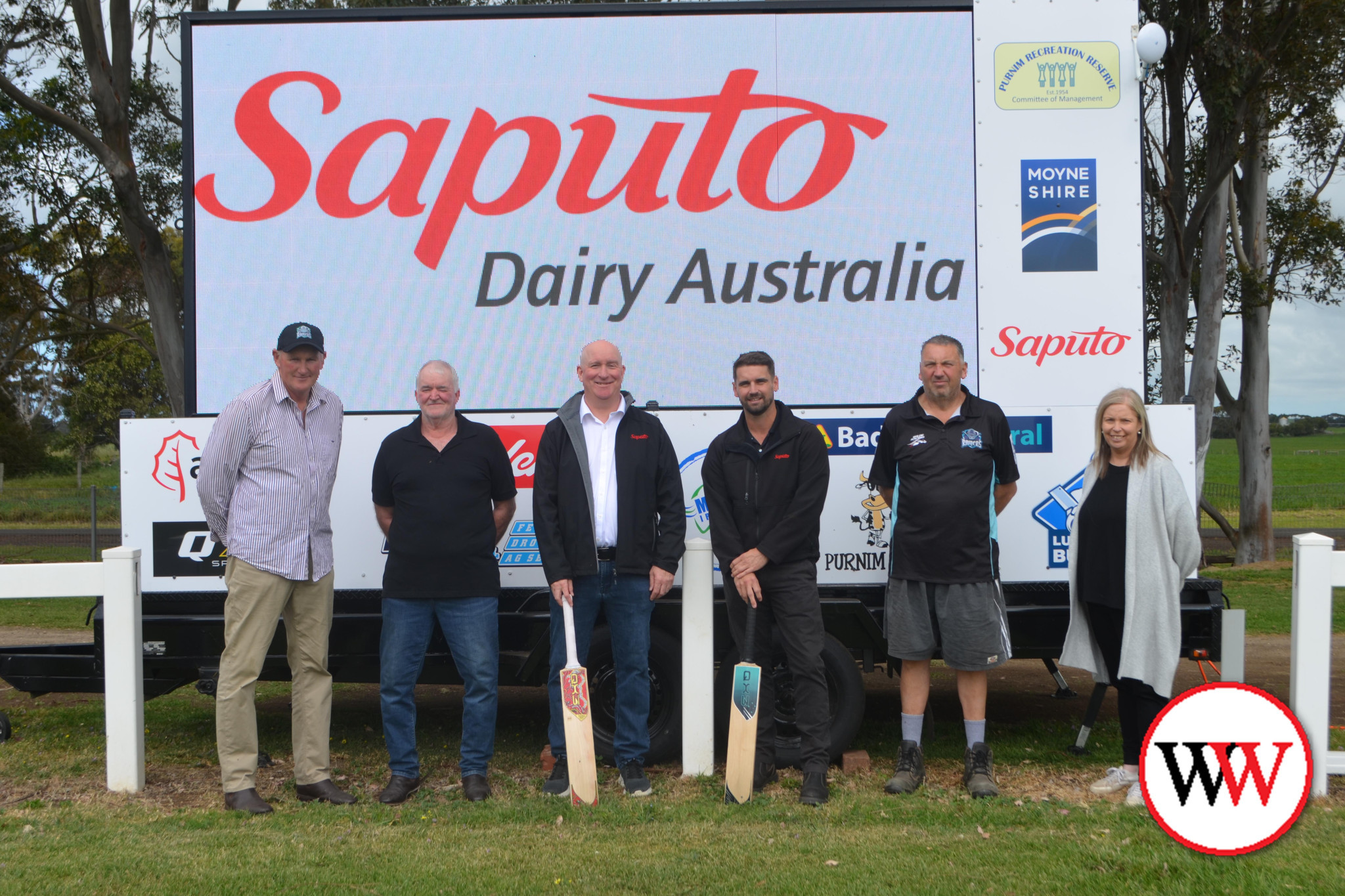 The new scoreboard at Purnim Recreation Reserve is a welcome addition.