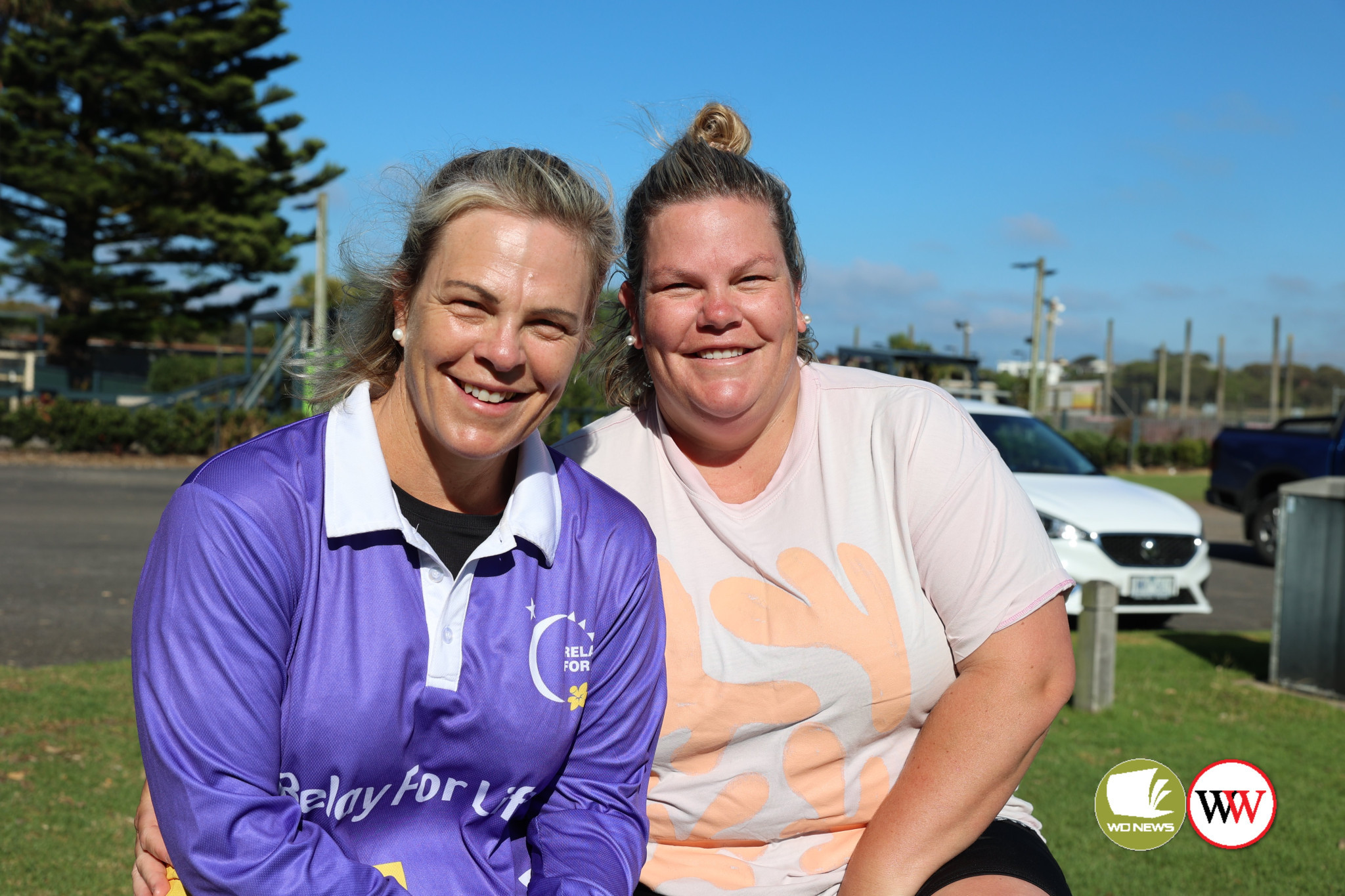 Sisters Jodie Carey and Emily Veale are keen to hear from anyone who would like to join this year’s Relay for Life in Warrnambool next month.