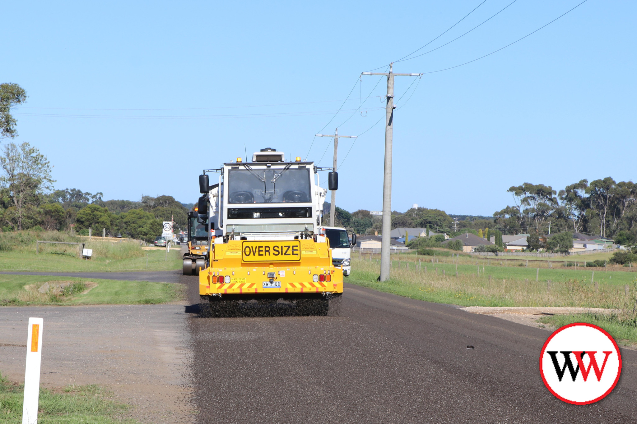 A section of Ziegler Parade was last week resealed as a joint project between the Warrnambool and Moyne councils.