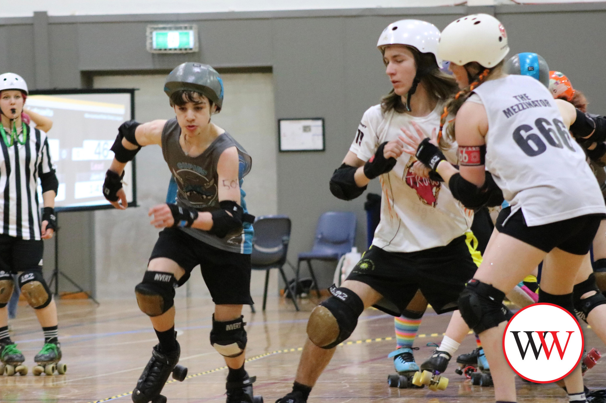 Roller derby juniors shine - feature photo