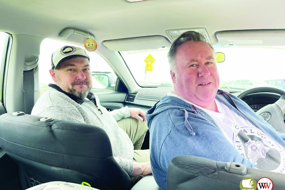 Warrnambool friends Stan McCullagh and Greg Bos are hoping their Toyota Camry can make the journey from Adelaide to Perth next year as part of the 2024 Shitbox Rally to raise funds for Cancer Council.