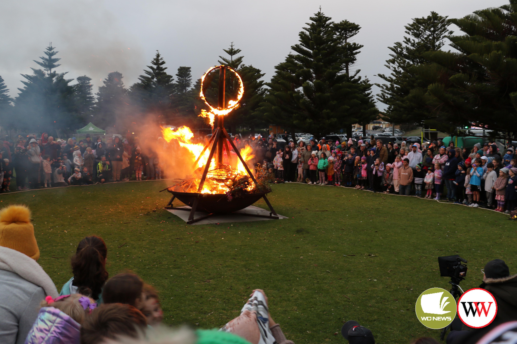 Solstice Party lights up Warrnambool night sky - feature photo