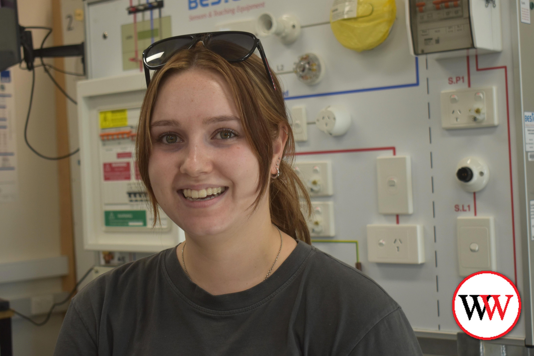Rozetta Punton is nearing the end of her electrical apprenticeship and encourages other women to enter the trade.