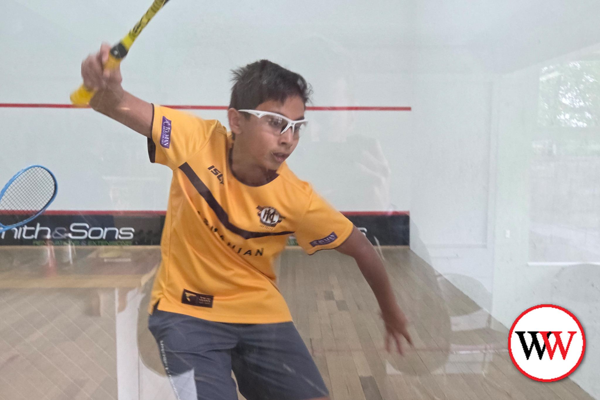 Jay Porwal in action.
