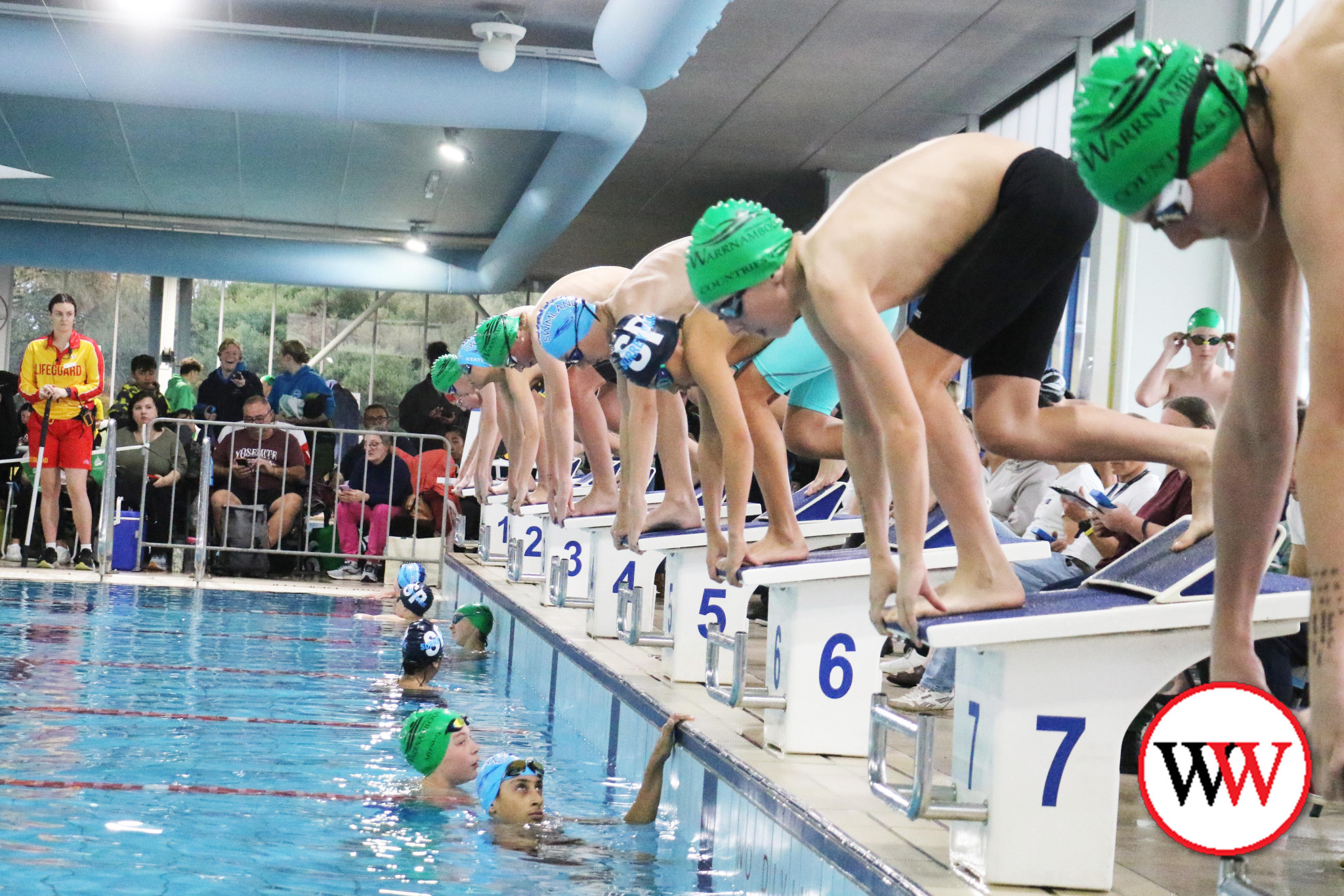Swim carnival again popular - feature photo