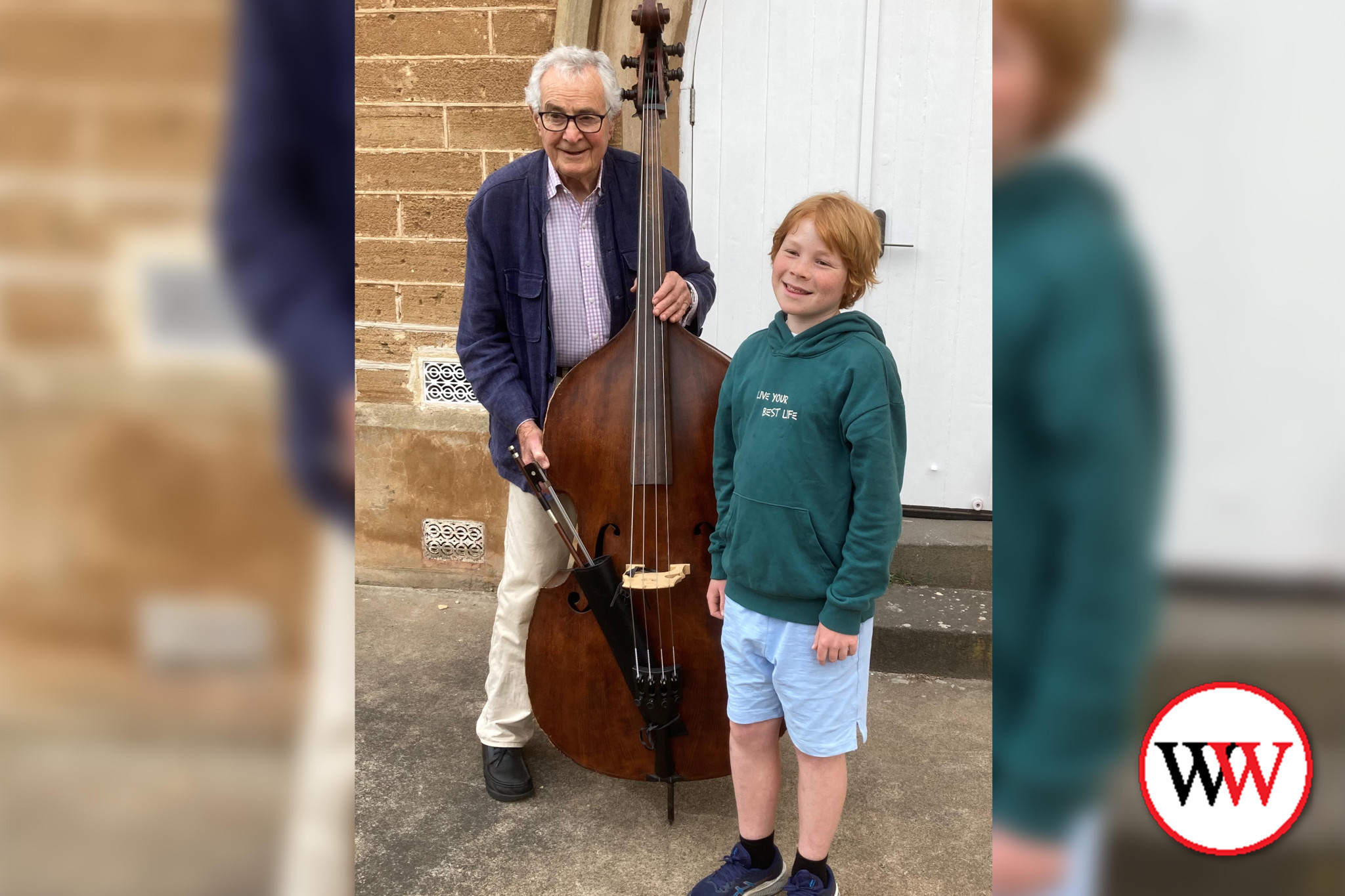 The Warrnambool Symphony Orchestra offers great opportunities for all ages. Founding member, 82 year-old Jamie Tait, enjoys playing the bass while one of the group’s youngest members, 11 year-old Owen Davies, will sing ‘Walking in the Air’ accompanied by the 40-piece choir.