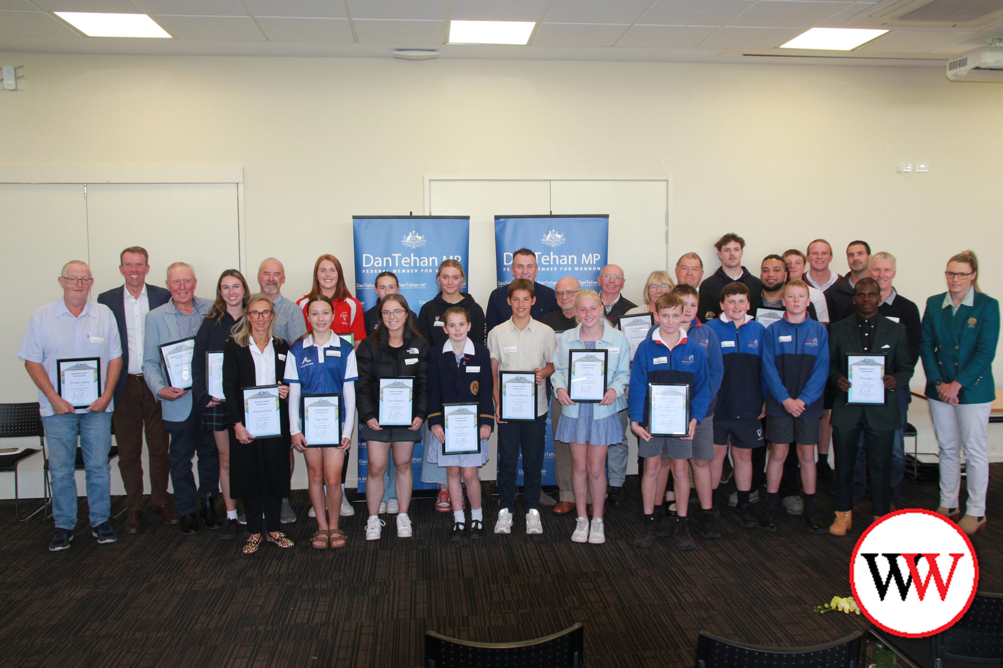 Local residents were among those celebrated at the recent 2024 Sport and Volunteer Awards, with 29 sporting awards presented.