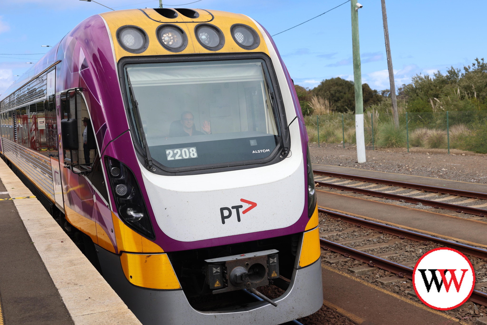 First VLocity train rolls into Warrnambool - feature photo