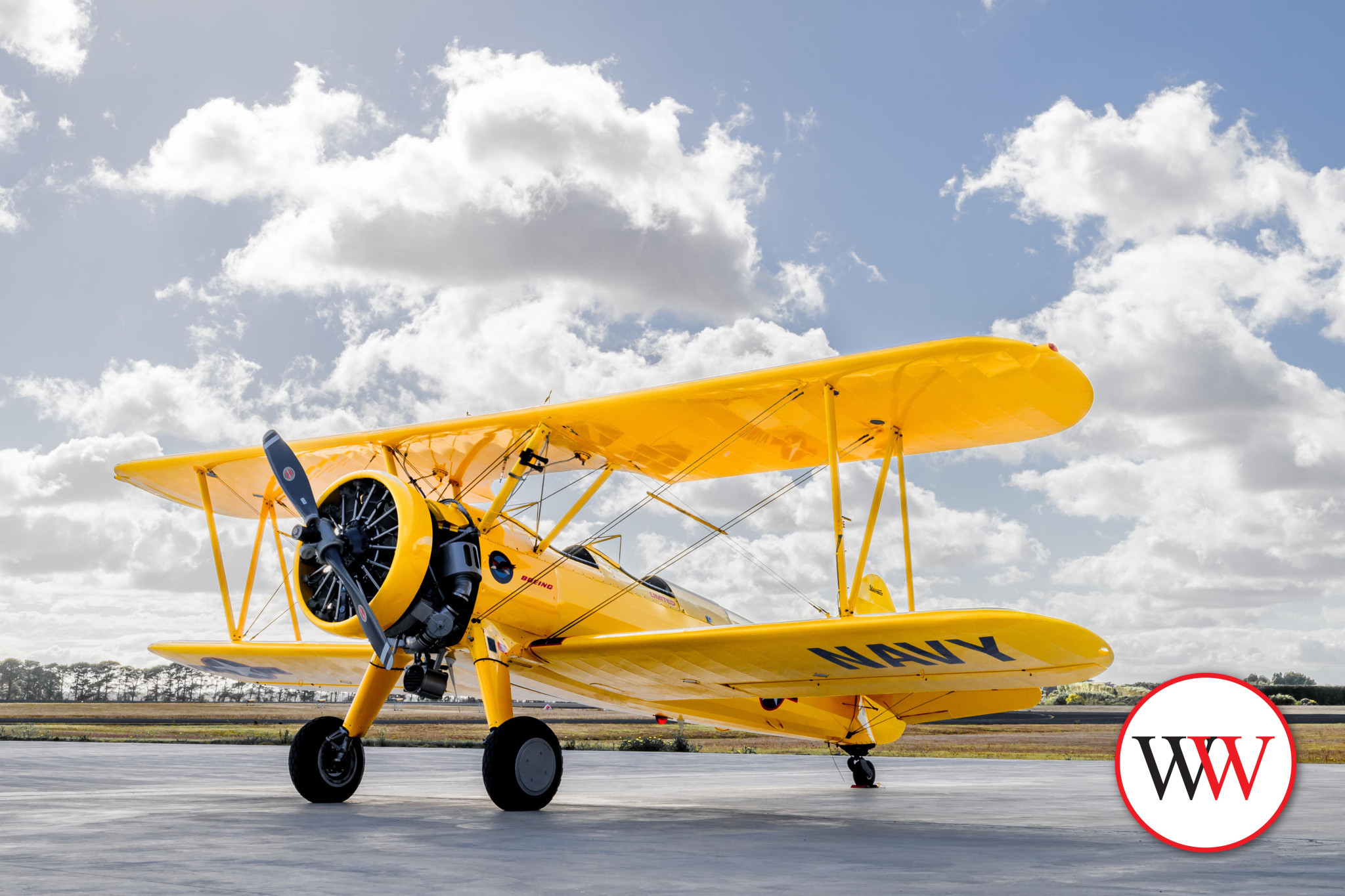 Always a crowd favourite, the 1943 Boeing Stearman will once again be on display at the airport for visitors to see on Saturday, November 8.