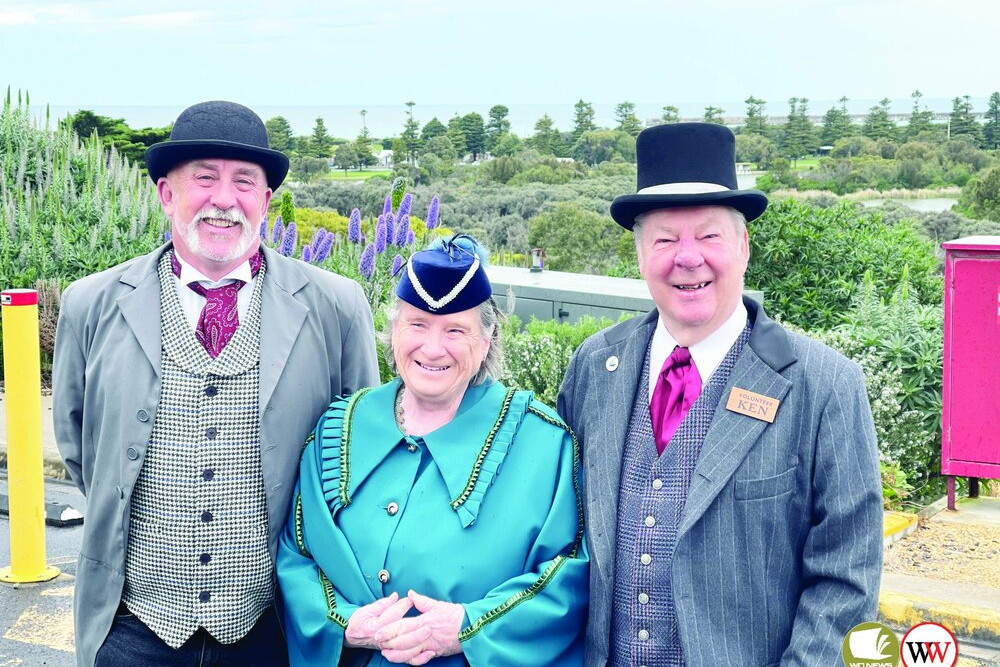 Wreckfest committee members Mark Croucher, Glenda Peterson and Ken Sharpe are looking forward to welcoming visitors to the inaugural event at Flagstaff Hill on November 5.