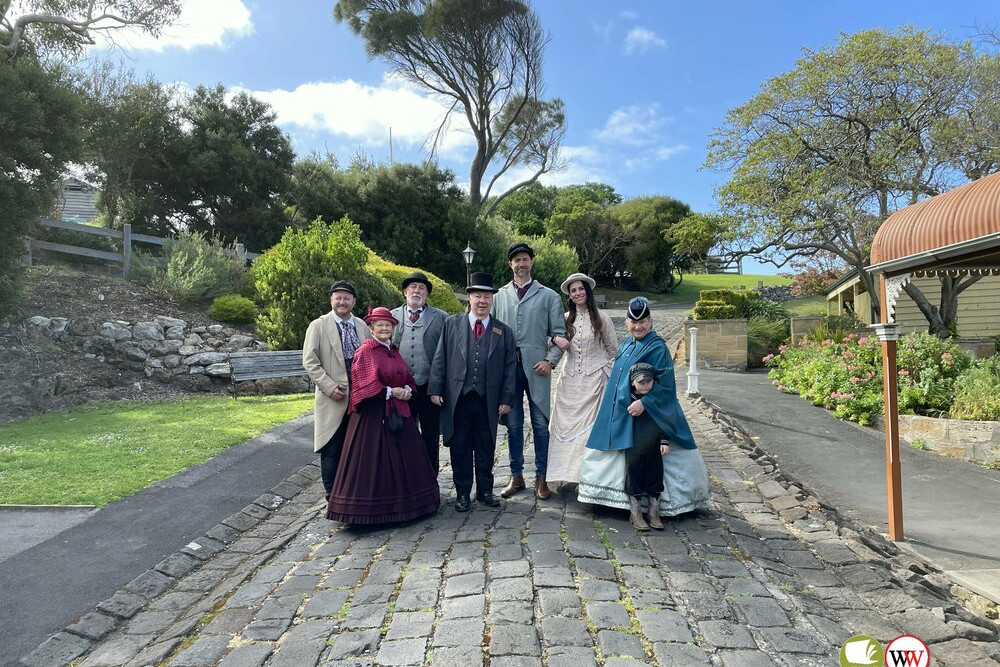 Wreckfest committee members Mark Croucher, Glenda Peterson and Ken Sharpe are looking forward to welcoming visitors to the inaugural event at Flagstaff Hill on Sunday