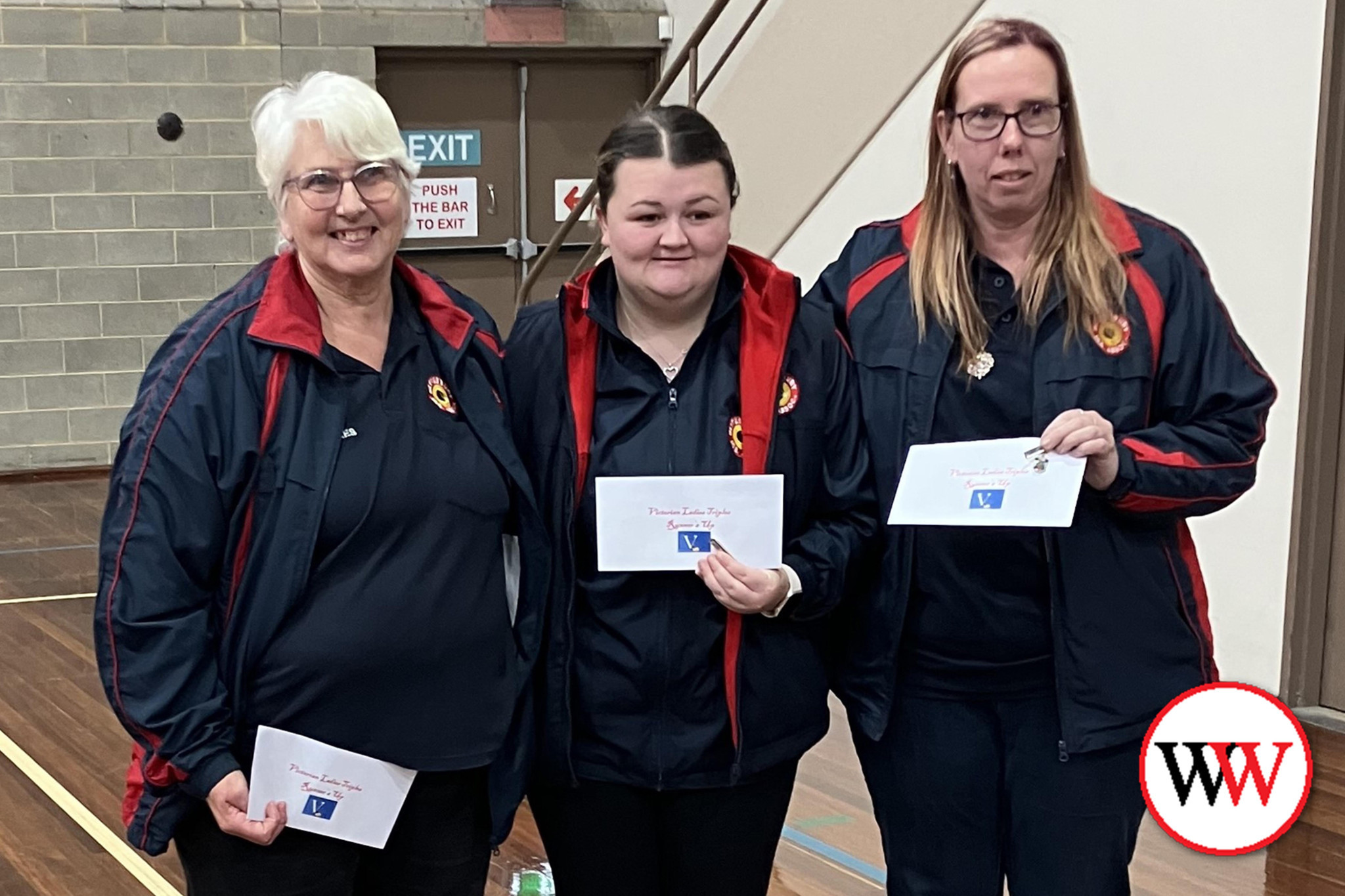 Pam, Lara and Kathryn finished runners-up.