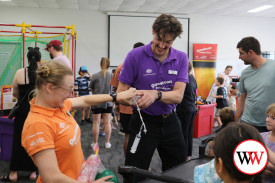 Angus and Jaci from Questacon Science