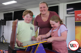 Bernadette, Ayden and Emily.