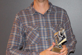 Division two batting average winner, Chris Lenehan.