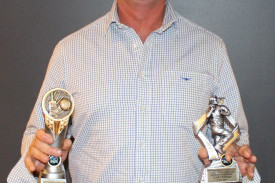 Division two club champion and bowling aggregate winner, Corey Couch.