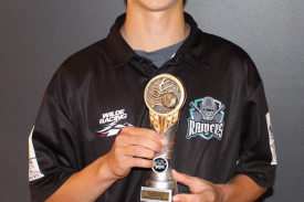 Under 17 club champion and bowling aggregate winner, Ethan Couch.