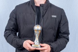 Under 17 boys best and fairest, Marc Van Es.